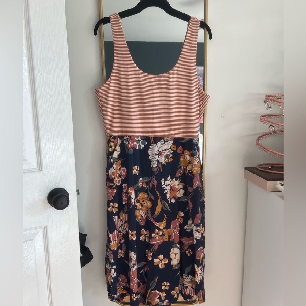 Pact tie back dress